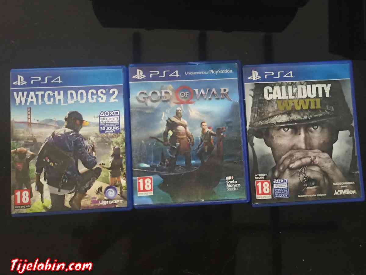ps4 fat 3 les jeux + xbox 360 20 jeux b 63000 - Souidania, Alger - Tijelabin