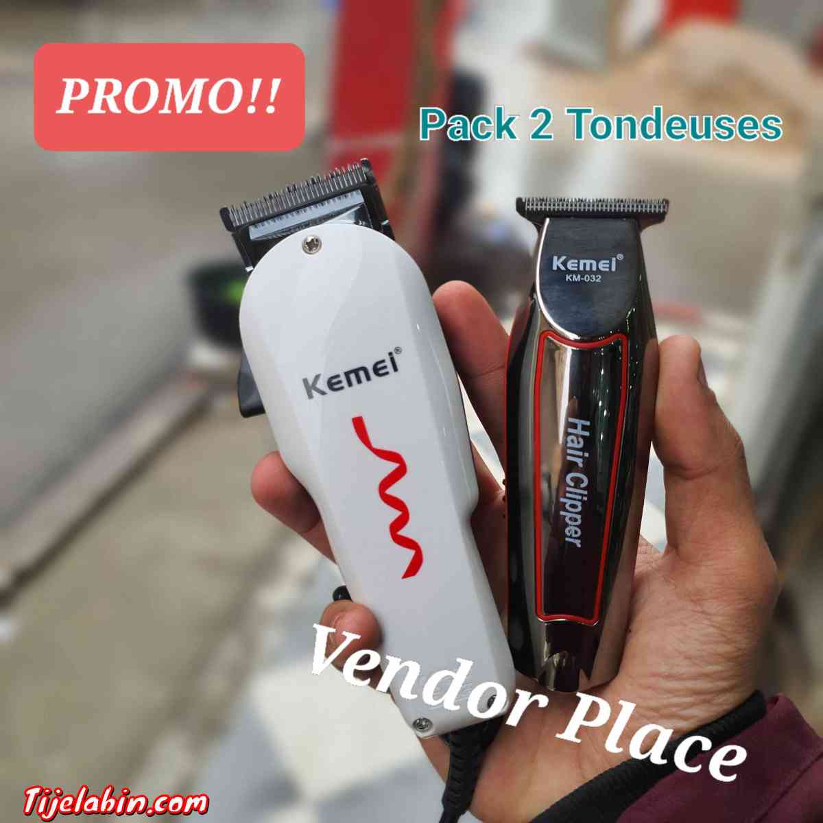 pack (TCZ32) 2 Tondeuse kemei - Bordj El Kiffan, Alger