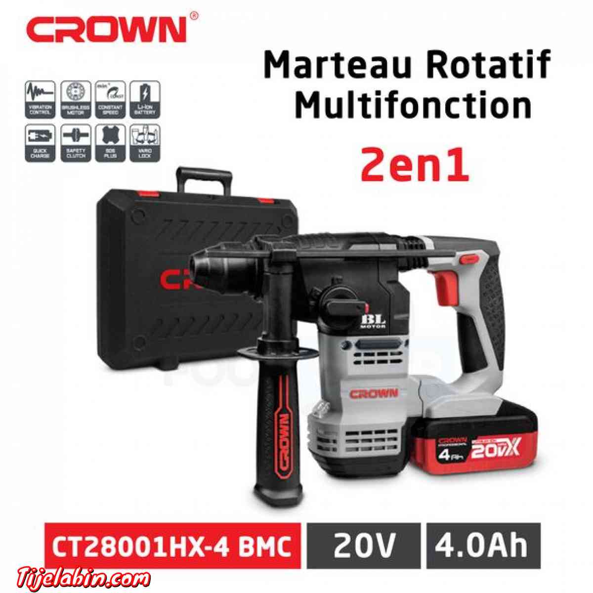 Marteau Rotatif Multifonctoin