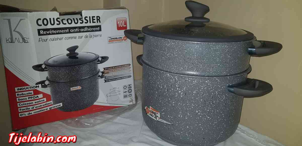 قدرة و كسكاس couscoussier 10litres