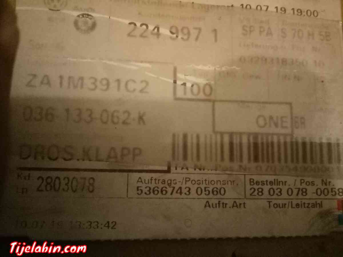 PAPILLON VOLKSWAGEN - Tlemcen, Tlemcen - Tijelabin