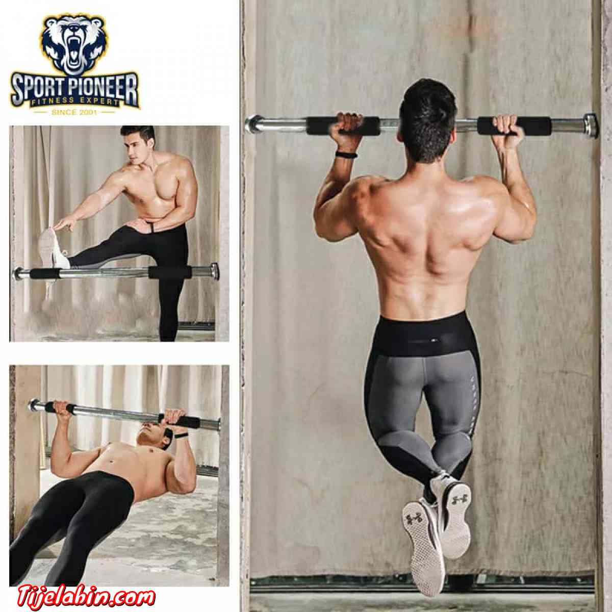 Barre Fixe permanente de porte réglable-Exercice a domicile - Alger Centre, Alger - Tijelabin