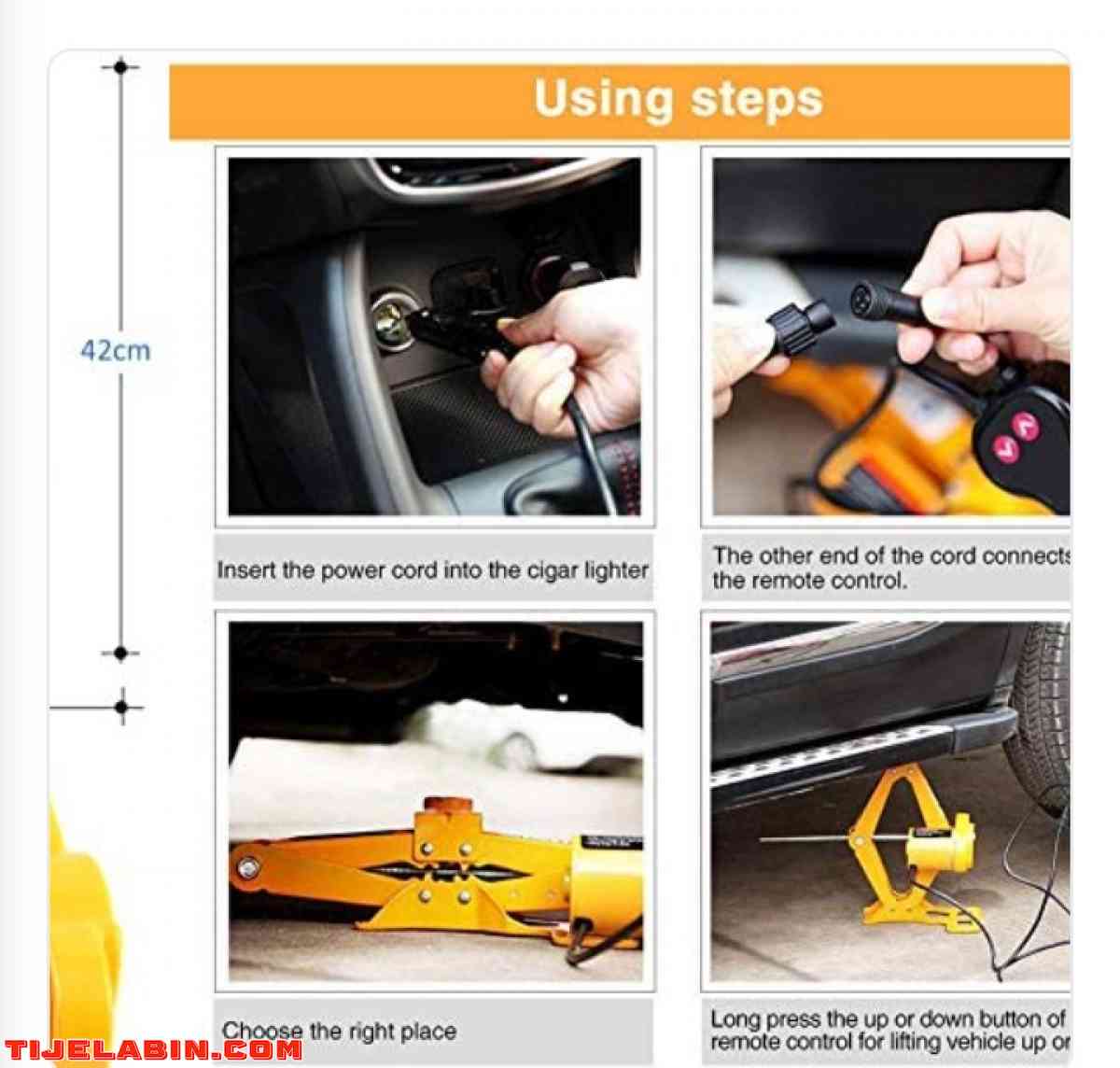 كريك اليكتريك cric électrique 3 tonnes  - Alger Centre, Alger - Tijelabin