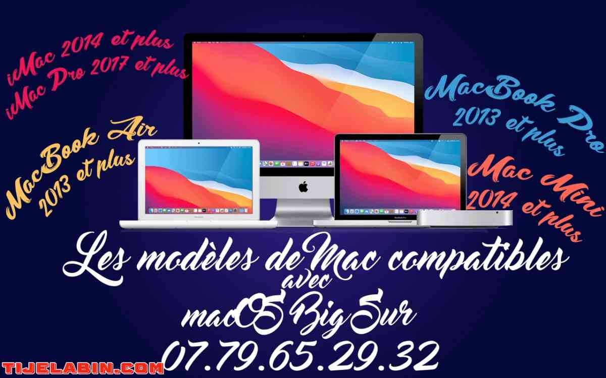 Systéme macOS Big Sur Bootable sur clé USB 32GB + 170 Logiciels Professionnel Bonus - Beni Messous, Alger - Tijelabin