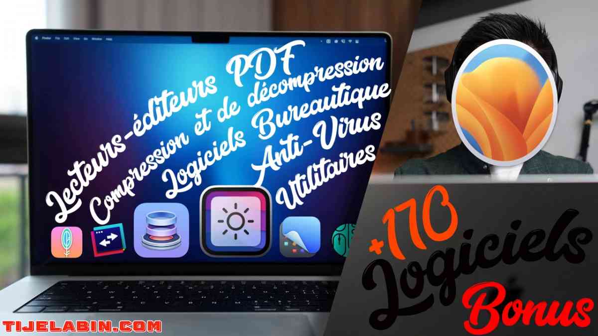 macOS Ventura Systéme Bootable sur clé USB 32GB + 170 Logiciels Professionnel Bonus - Beni Messous, Alger - Tijelabin