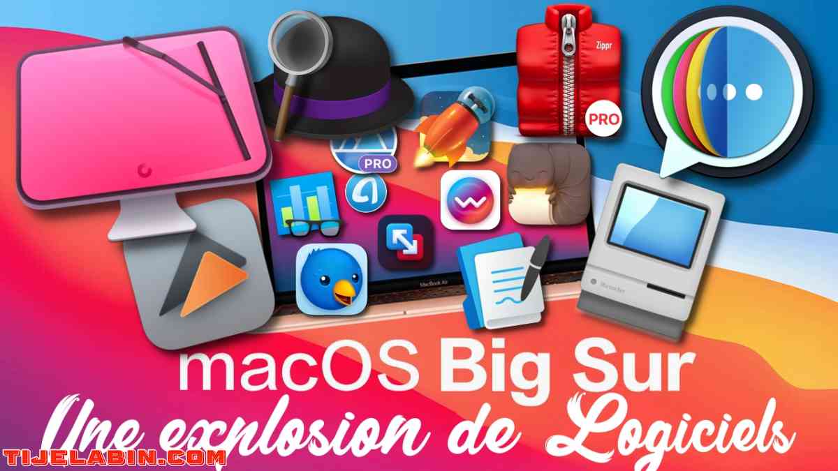 Systéme macOS Big Sur Bootable sur clé USB 32GB + 170 Logiciels Professionnel Bonus - Beni Messous, Alger - Tijelabin