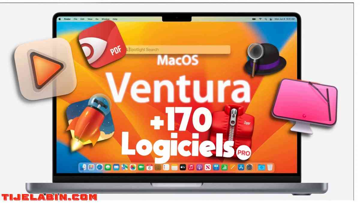 macOS Ventura Systéme Bootable sur clé USB 32GB + 170 Logiciels Professionnel Bonus - Beni Messous, Alger - Tijelabin