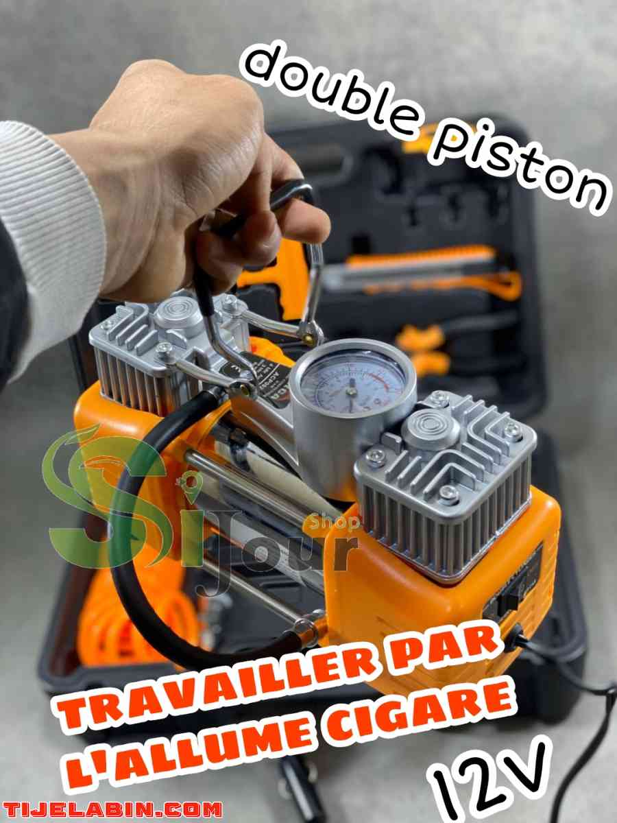 Compresseur gonfleur ORCA double piston + valise + accessoi - Aflou, Laghouat - Tijelabin