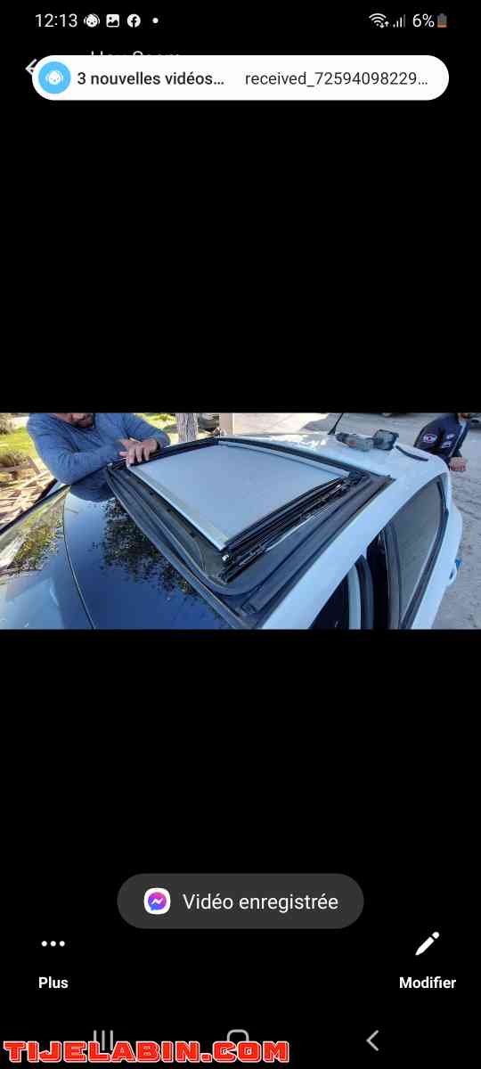 réparation toit ouvrant et rideaux chez sidou - Djasr Kasentina, Alger - Tijelabin