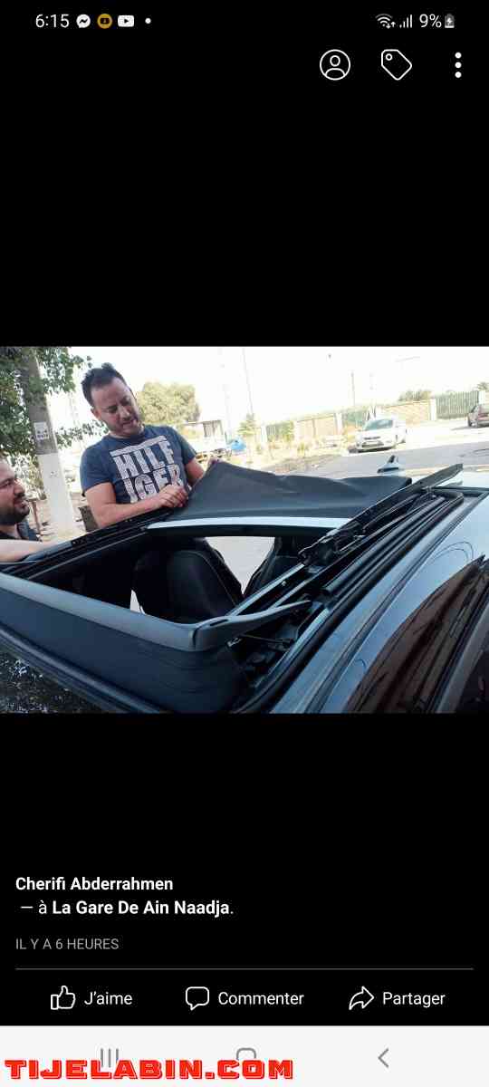 réparation toit ouvrant et rideaux chez sidou Glace - Alger Centre, Alger - Tijelabin