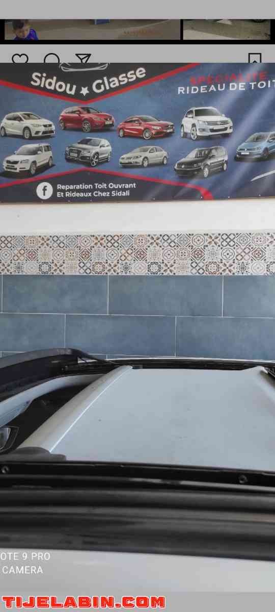réparation toit ouvrant et rideaux chez sidou Glace - Alger Centre, Alger - Tijelabin