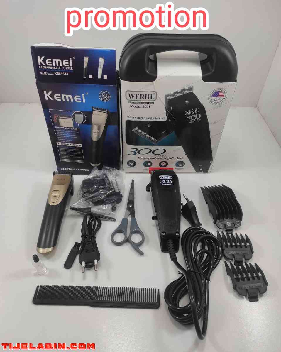 2 x Tondeuse professionnel 300 et KEMEI  séries - Alger Centre, Alger