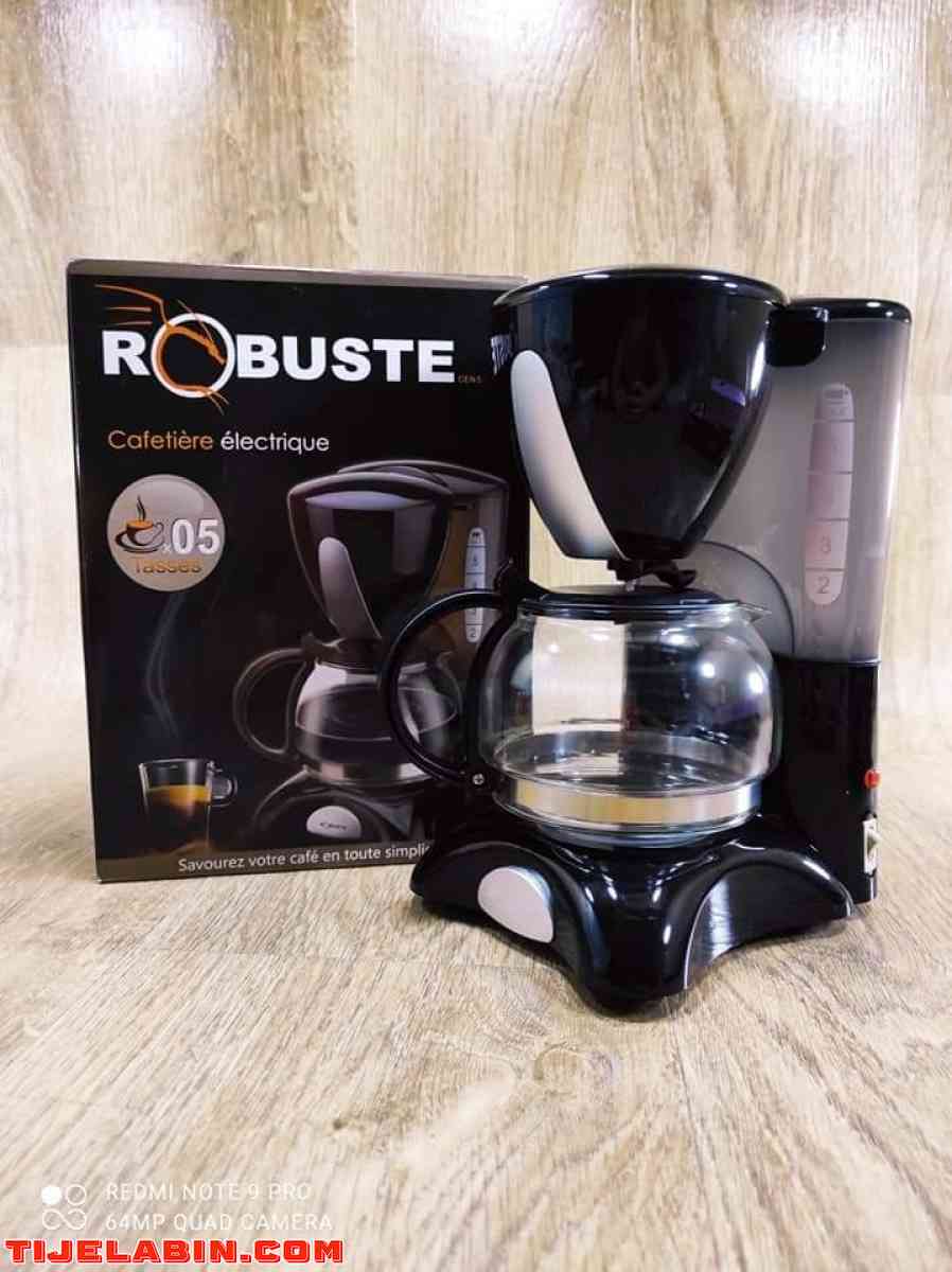 آلة تحضير القهوة  5 أكواب من علامة Robuste الشهيرة - Soumaa, Blida - Tijelabin