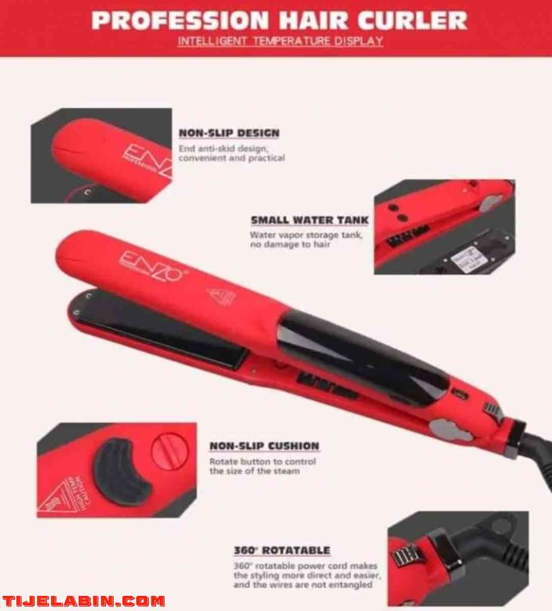 ENZO Lisseur à Vapeur EN-3999 Original