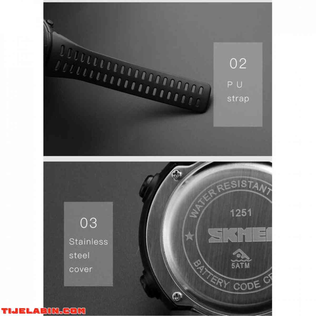 ساعة رجالية بتصميم رياضي مقاوم للماء و حزام قوي لمظهر أنيق - Alger Centre, Alger - Tijelabin