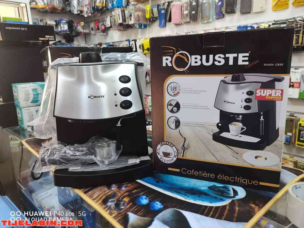 robusteRobuste Cafetiere Electrique - 15 Bar - Soumaa, Blida - Tijelabin