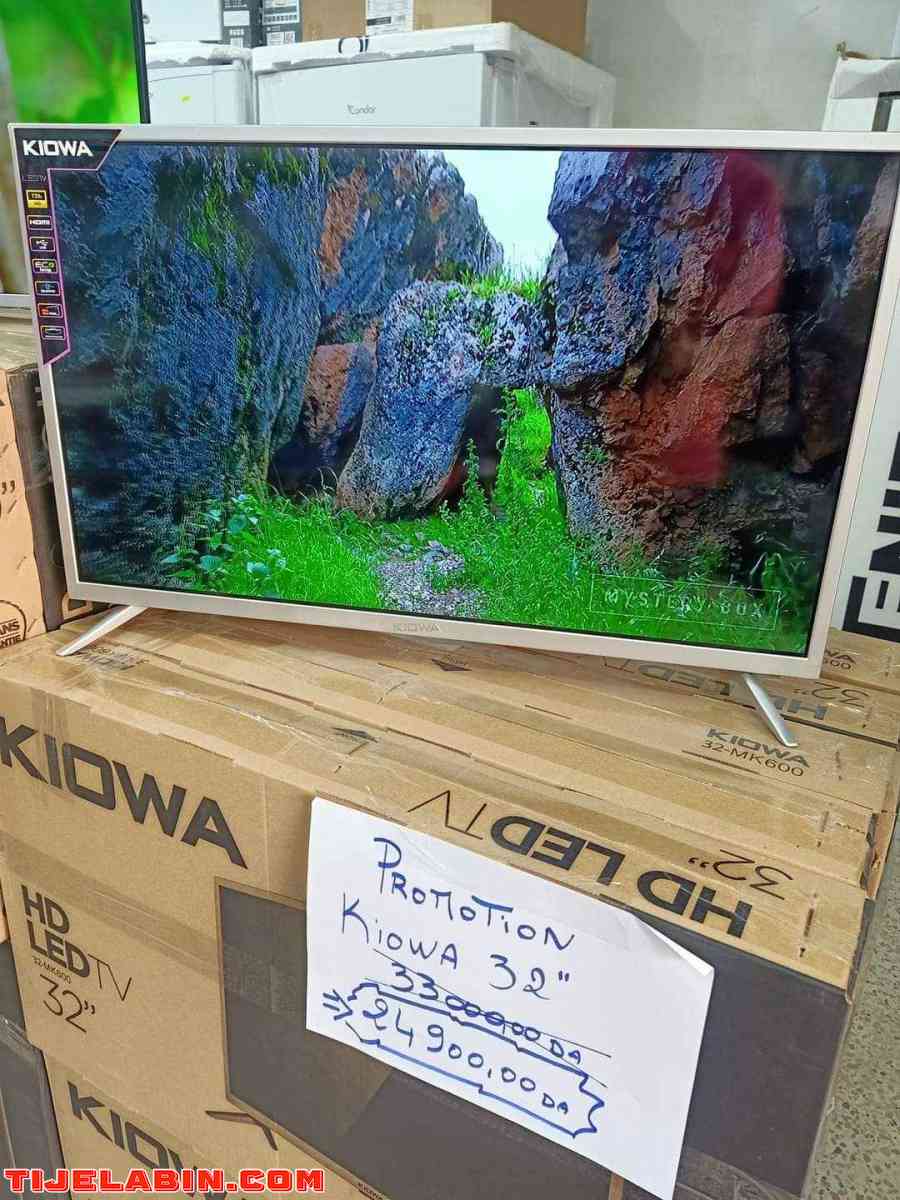 أبعاد الشاشة: 32 بوصة.تلفاز بشاشة مسطحة.دقة عالية FULL HD. - Alger Centre, Alger - Tijelabin