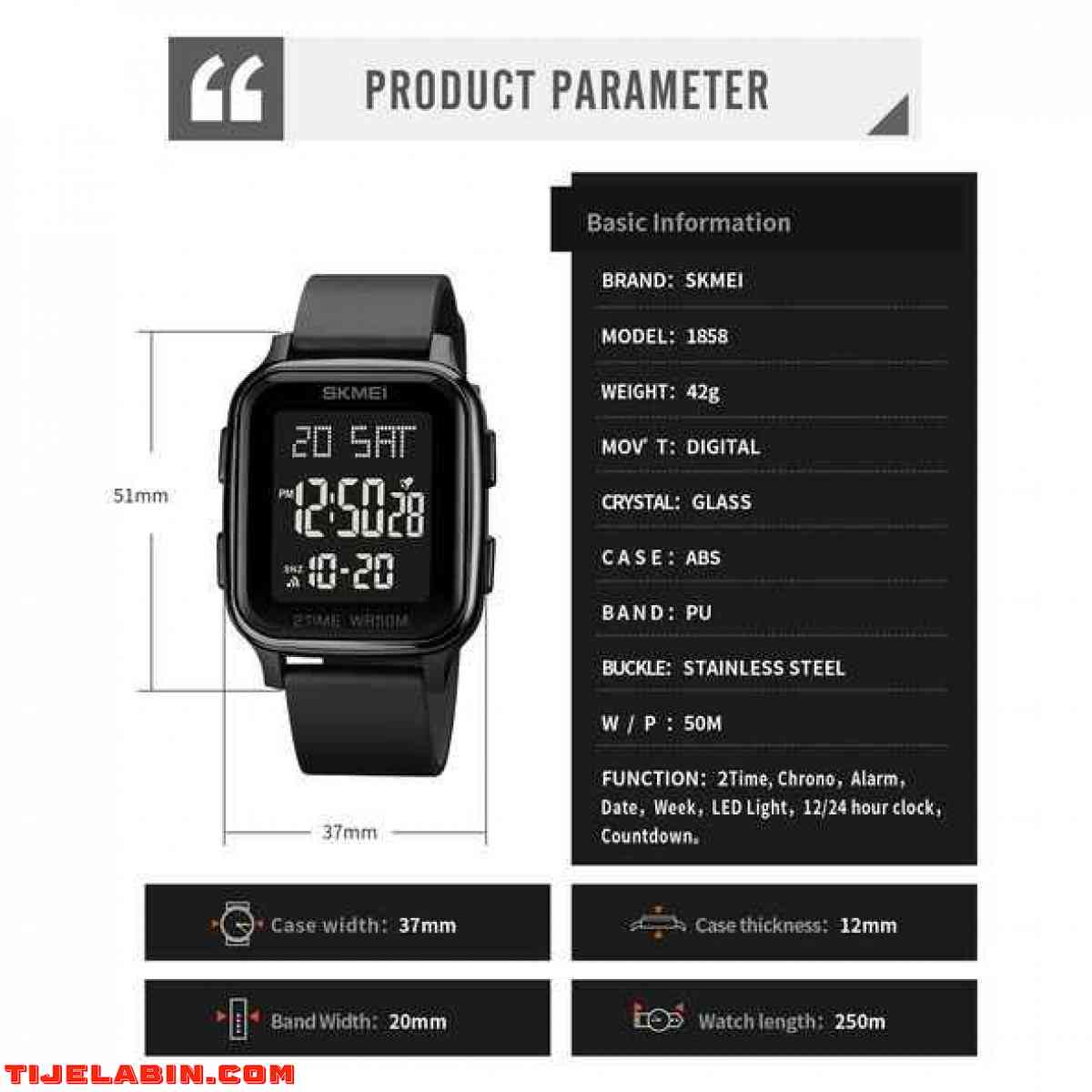 ساعة رجالية بتصميم رياضي - Alger Centre, Alger - Tijelabin