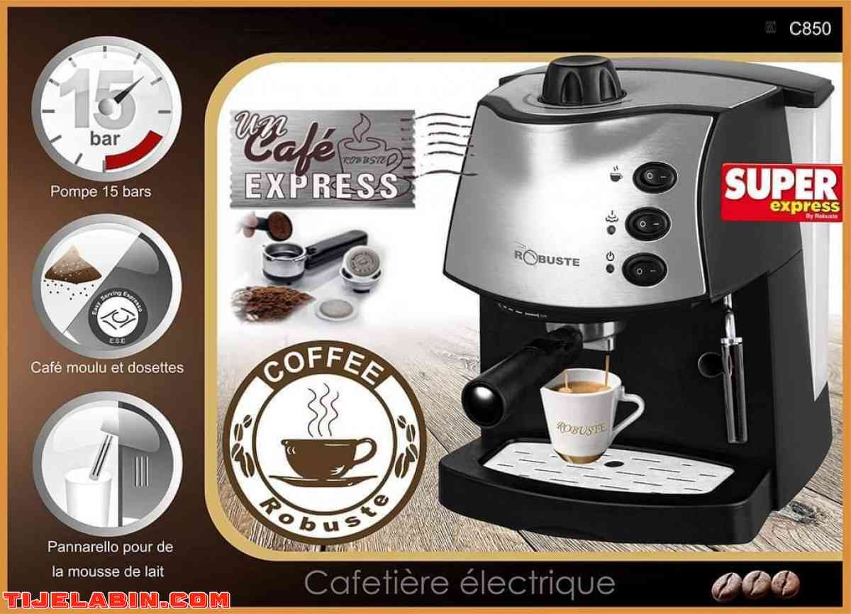 robusteRobuste Cafetiere Electrique - 15 Bar