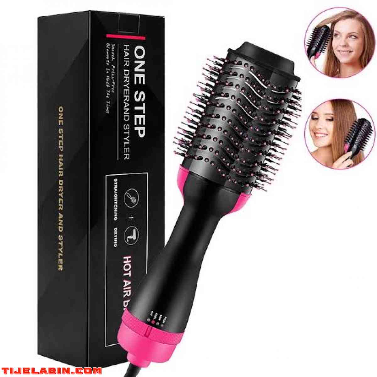 Brosse à air chaudUn bigoudi