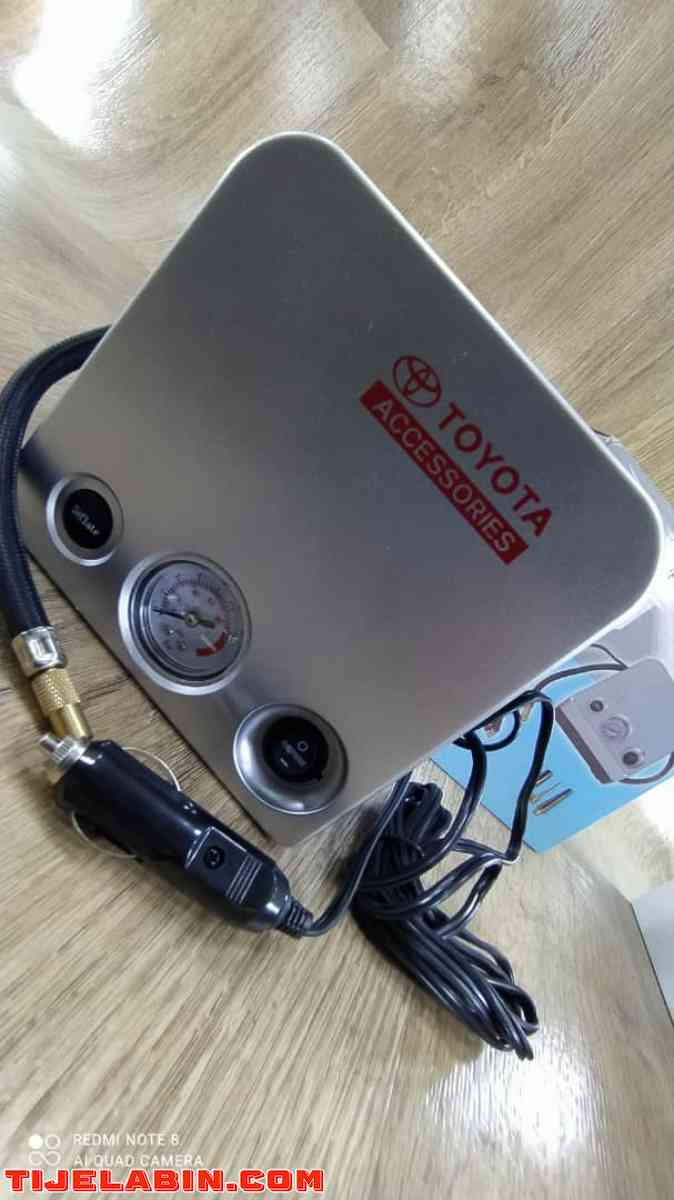 Compresseur TOYOTA 12Vمنفاخ هوئي لعجلات السيارة محمول -  ✅نو - Alger Centre, Alger - Tijelabin