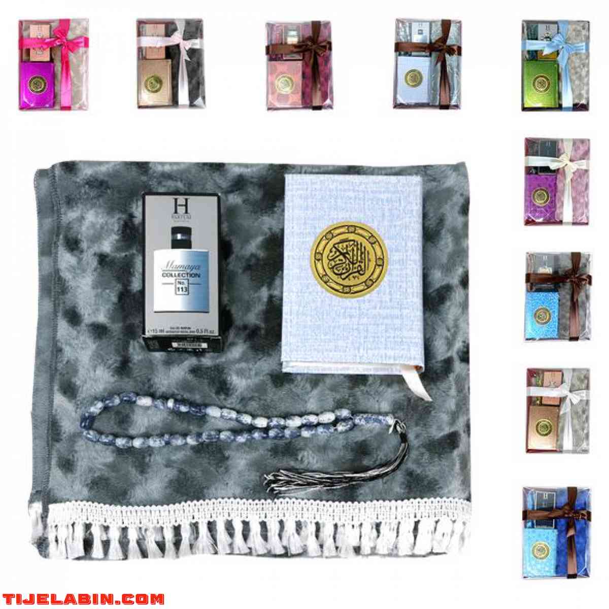 طقم يحتوي على: مصحف.سجادة.سبحة.عطر 15 مل. - Alger Centre, Alger