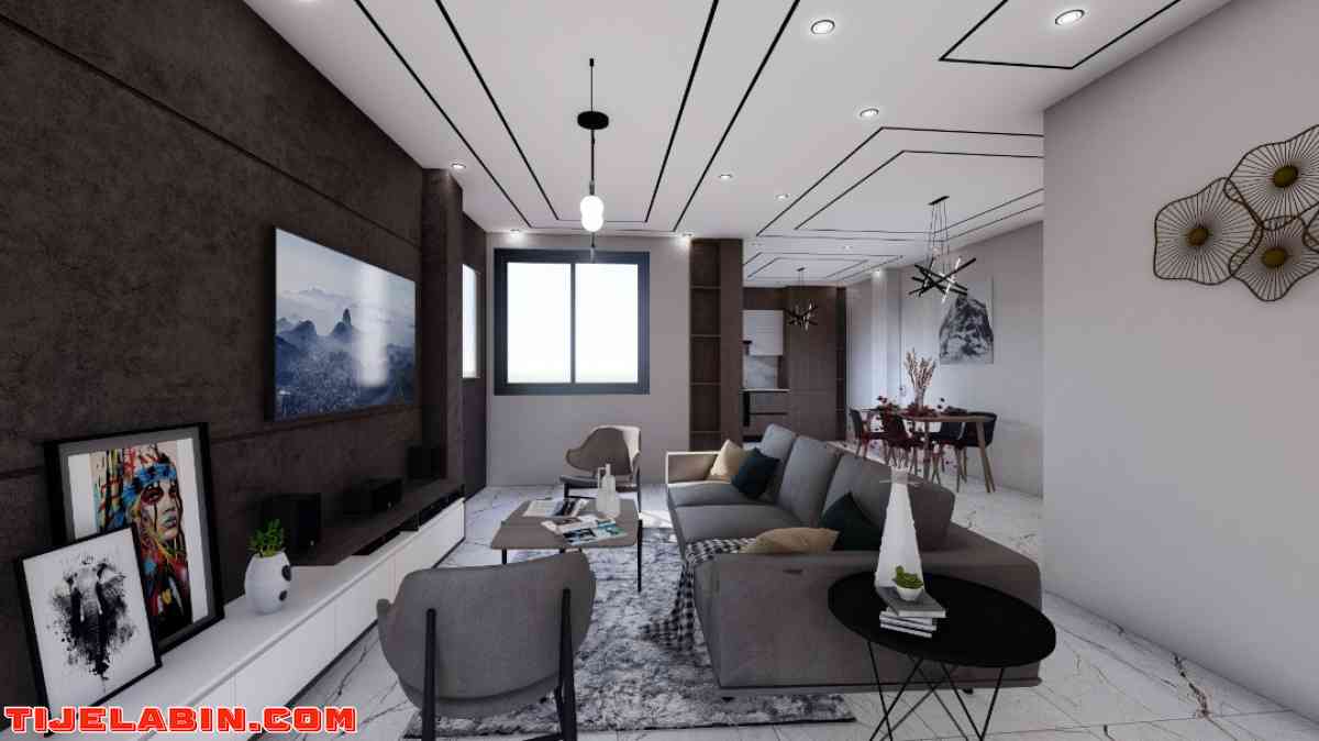 duplex F5 avec deux terrasses et vue sur mer  - Bordj El Kiffan, Alger