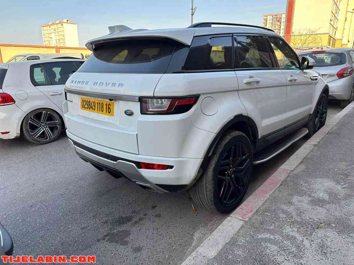 Range Rover Evoque 2018 - Kouba, Alger - Tijelabin