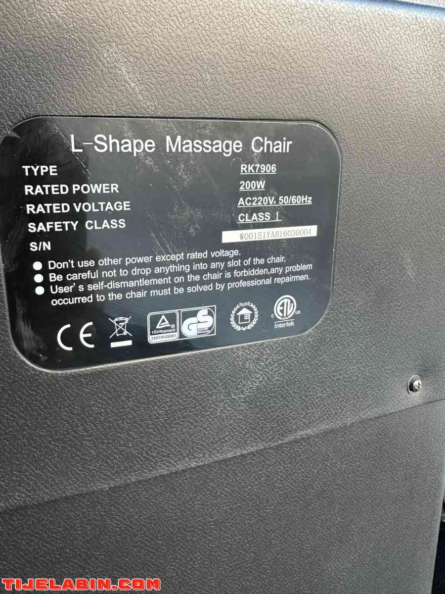 fauteuil massage professionnel 3D - Kouba, Alger - Tijelabin