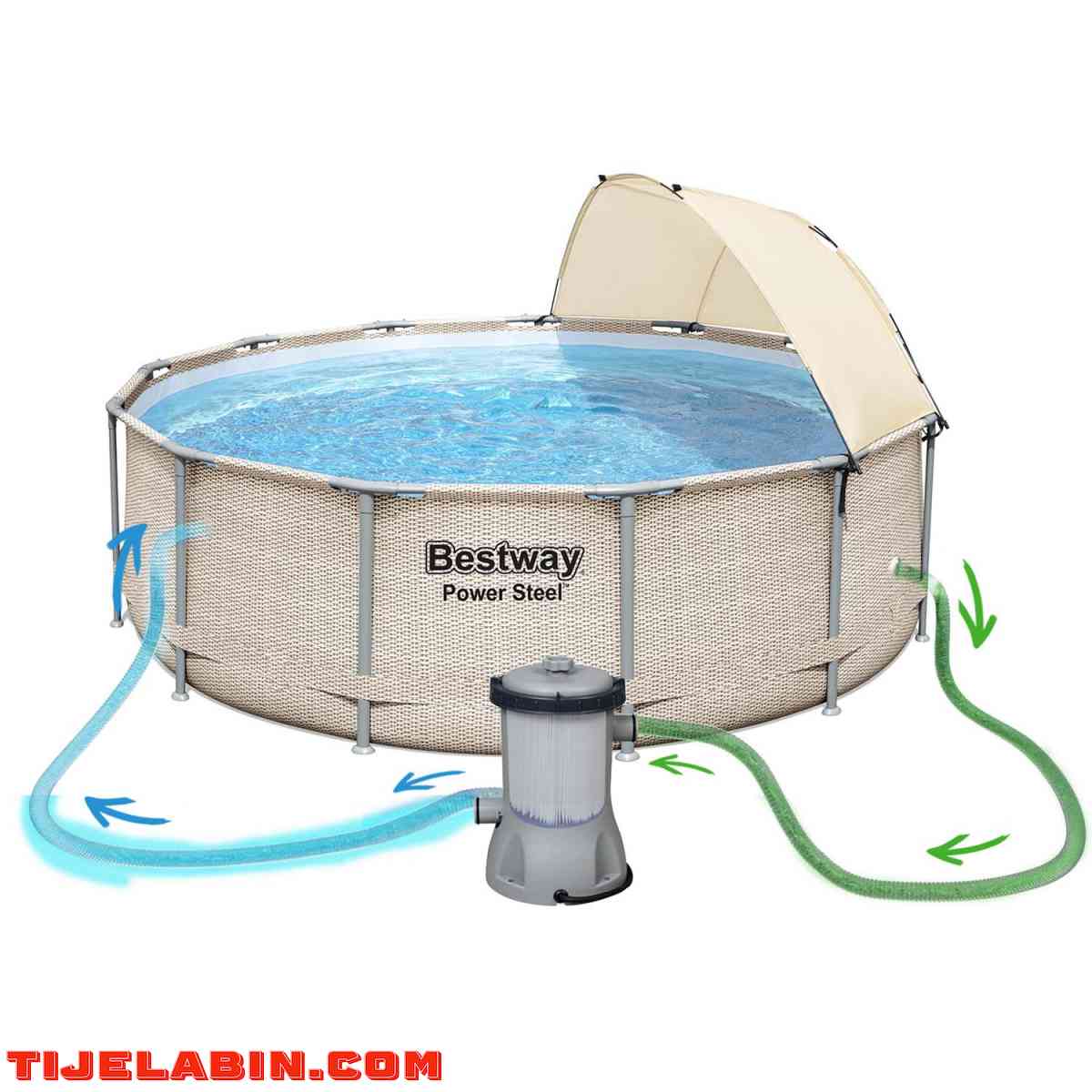 مسبح دائري396×107سم - Blida, Blida - Tijelabin