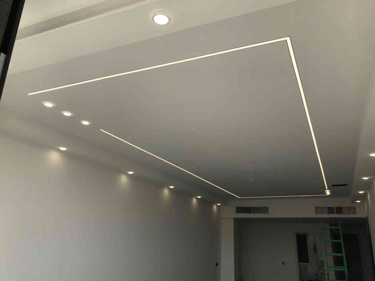 dcoration placo platre et peinture led profil - Baraki, Alger - Tijelabin