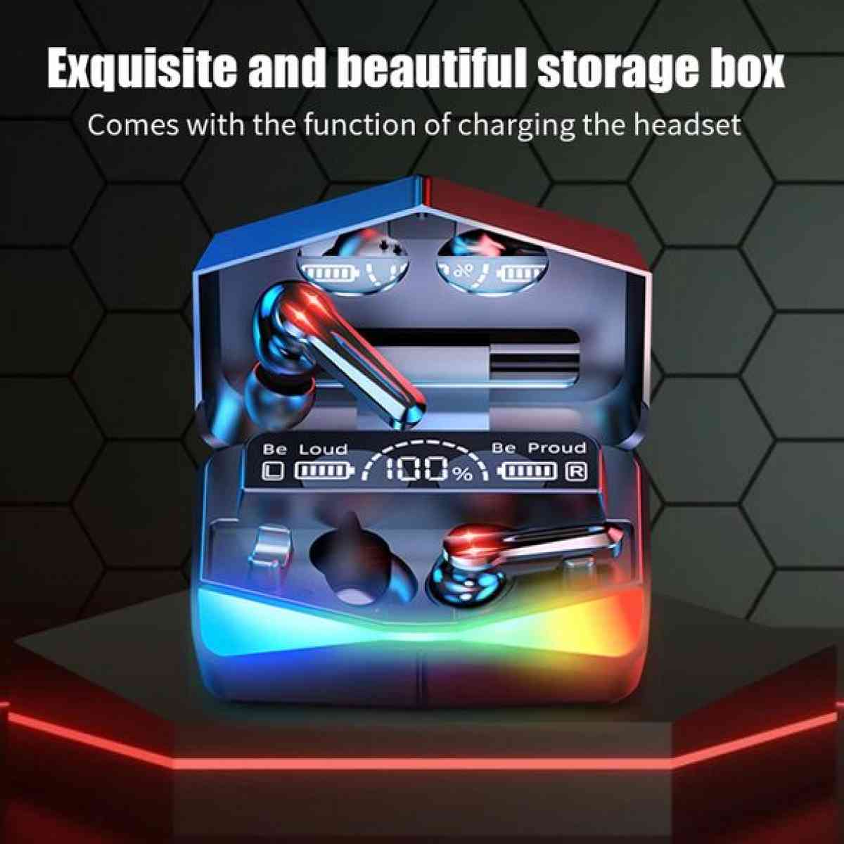 سماعة بلوتوث عالية الجودة ECOUTEURS M28 SANS FIL AVEC ECRAN - Alger Centre, Alger - Tijelabin