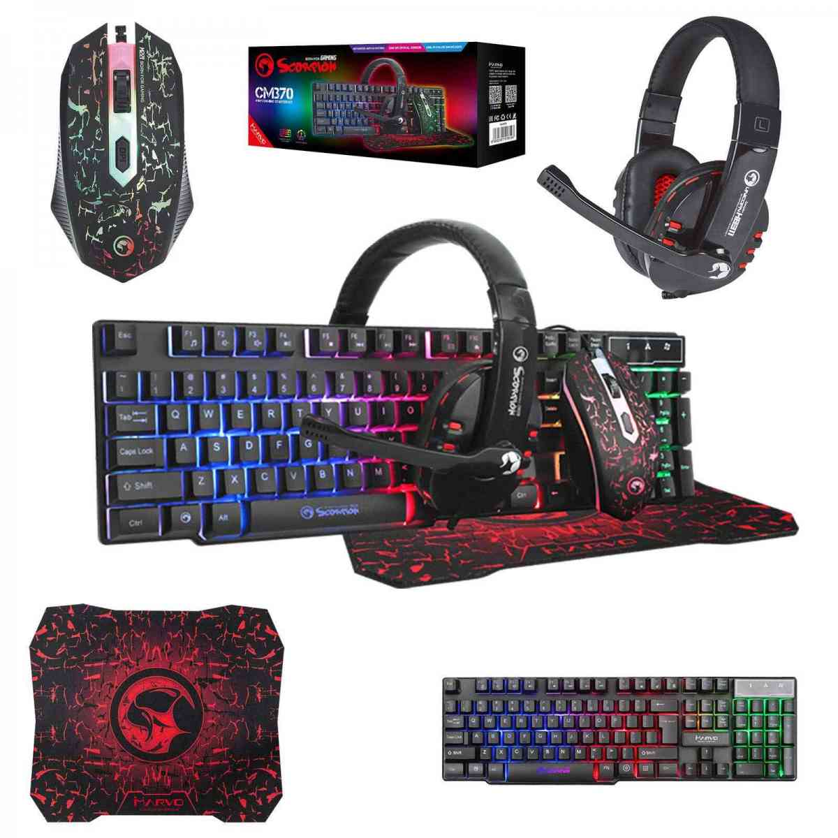 Kit gaming 4in1 scorpion cm370 - Alger Centre, Alger - Tijelabin