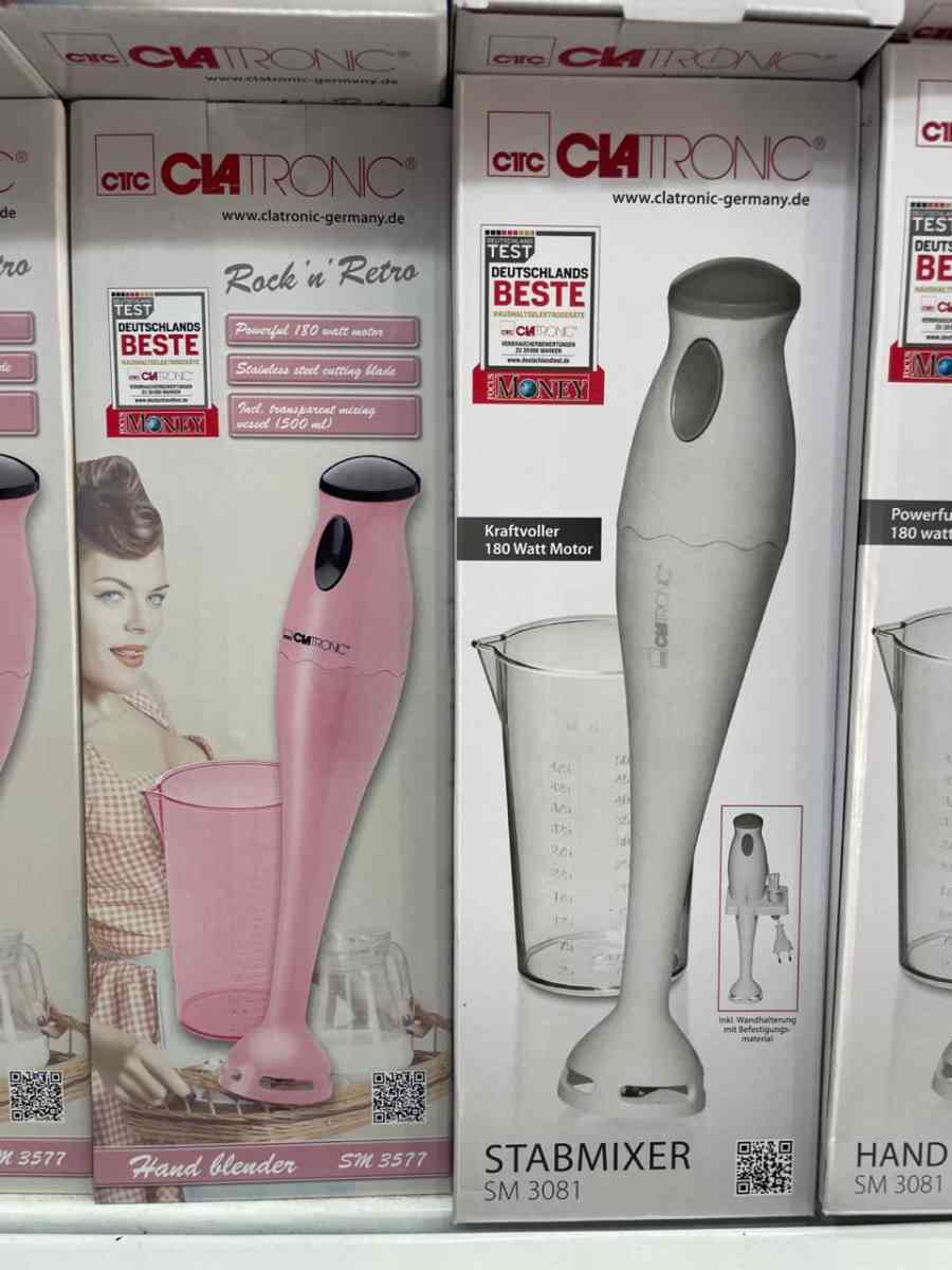 Bras Mixeur lectrique Avec Bol Gradu 05L 180W Clatronic SM 3 - Alger Centre, Alger - Tijelabin