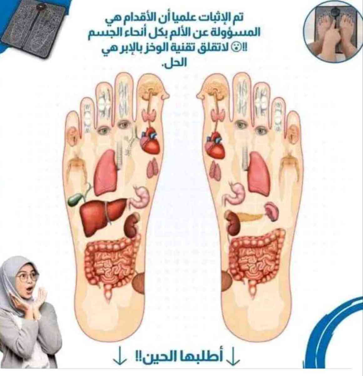 بساط تدليك القدمين الكهربائي - Ain Turk, Oran - Tijelabin