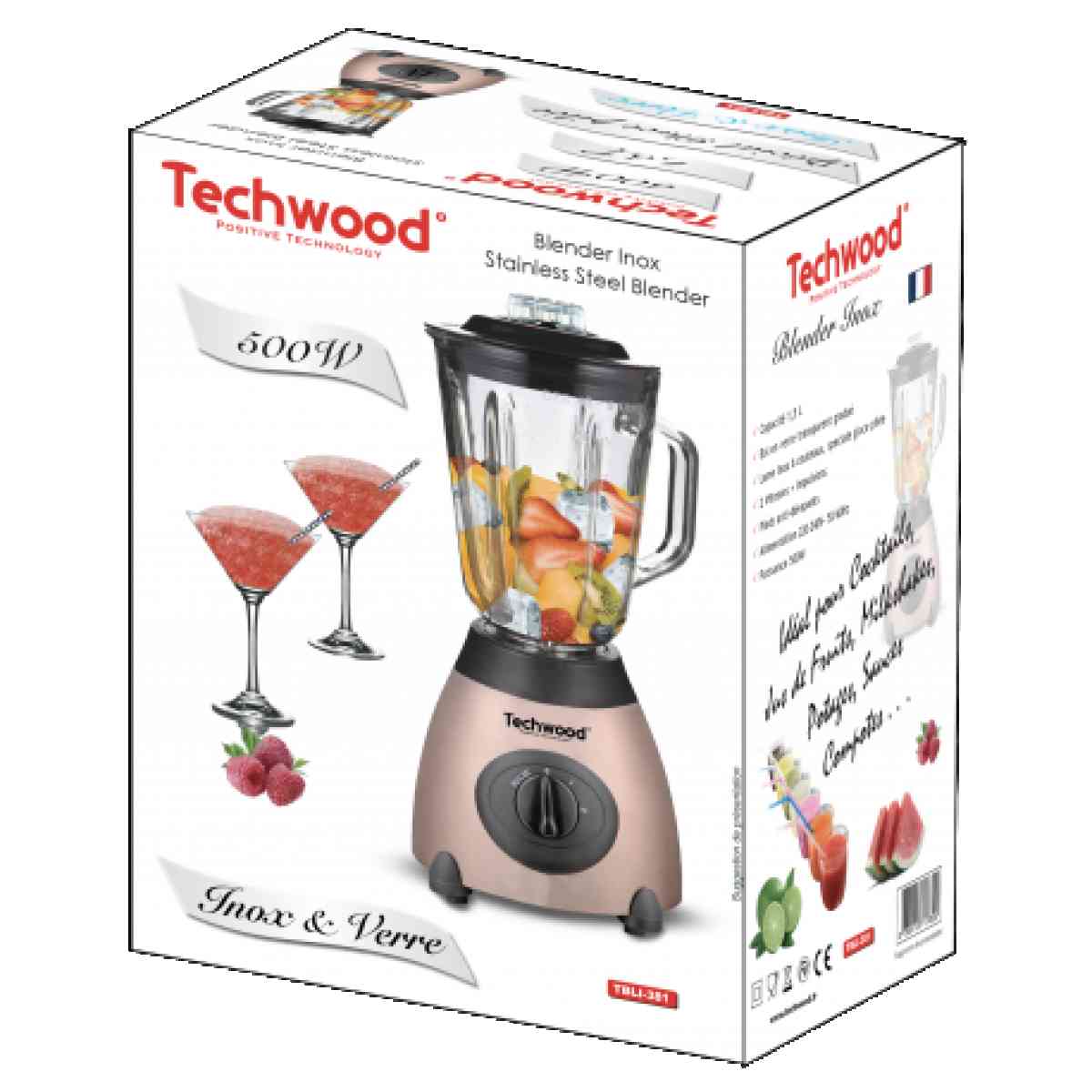 Blender TECHWOOD 500 Watts - Alger Centre, Alger - Tijelabin