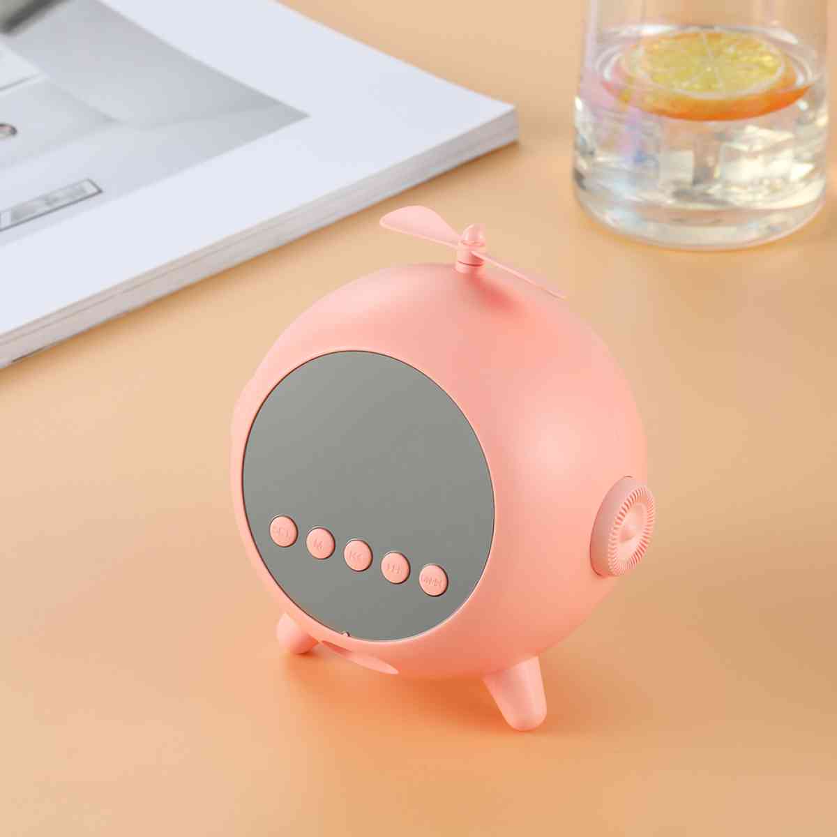 ساعة منبه رقمية مرآة قابلة لإعادة الشحن مع مكبر صوت بلوتوث 5 - Bordj El Kiffan, Alger - Tijelabin