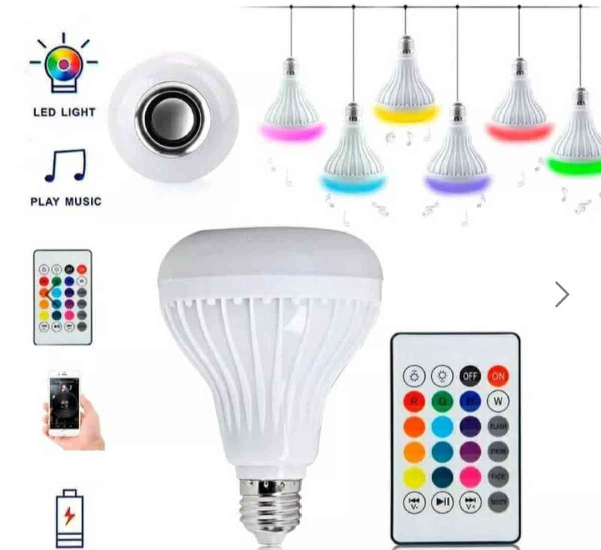 Prcdent Suivant Bluetooth Ampoule hautparleur multicolore dc - Ain Chouhada, Djelfa - Tijelabin