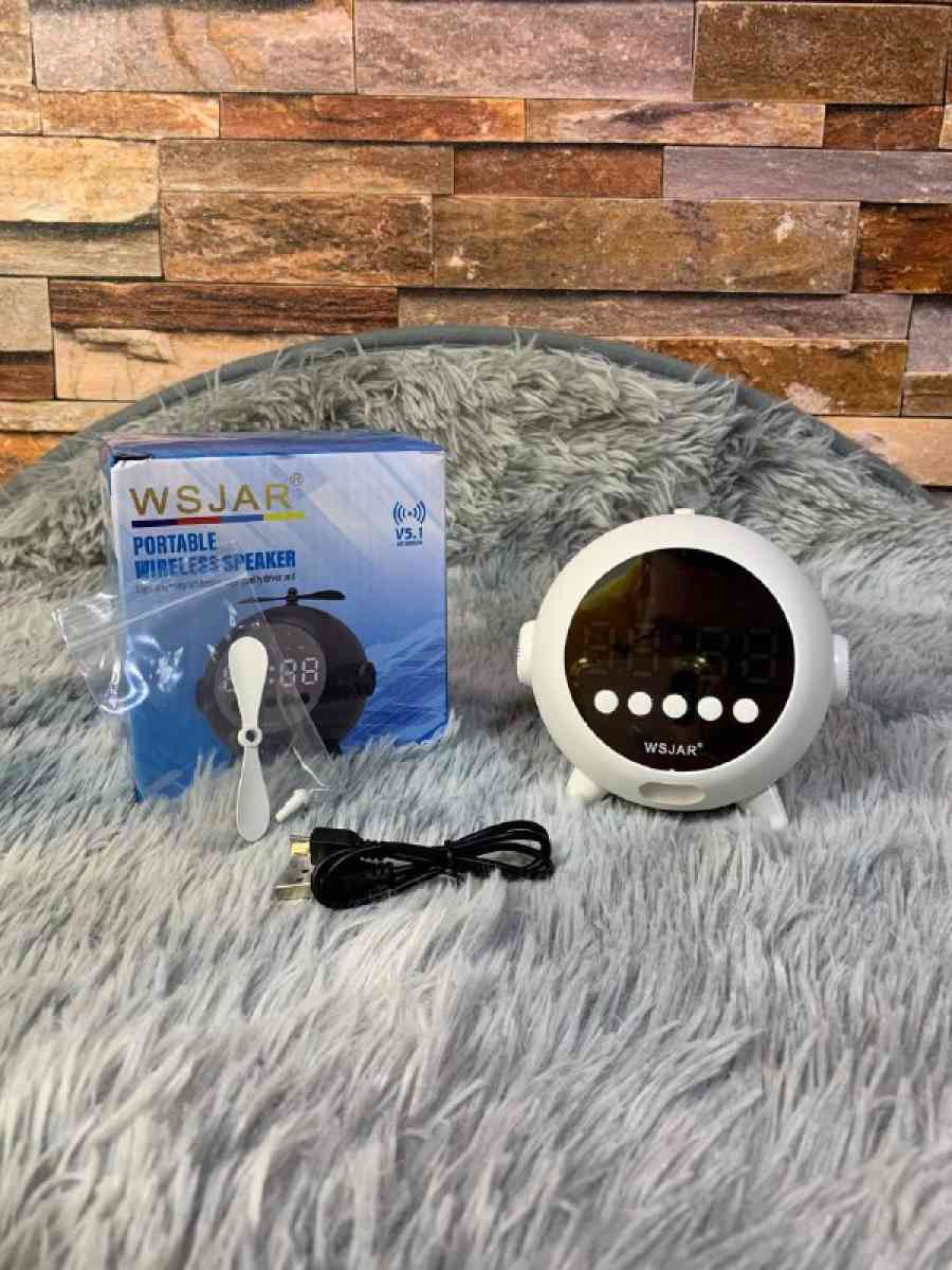 ساعة منبه رقمية مرآة قابلة لإعادة الشحن مع مكبر صوت بلوتوث 5 - Bordj El Kiffan, Alger - Tijelabin