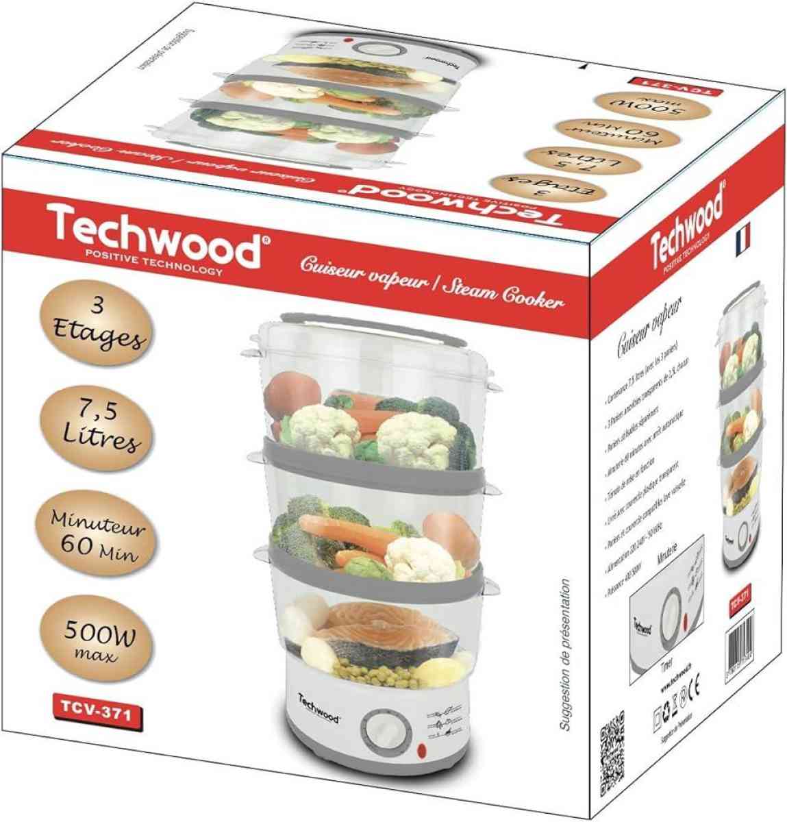 Cuiseur Vapeur 75L 500W Techwood - Alger Centre, Alger - Tijelabin