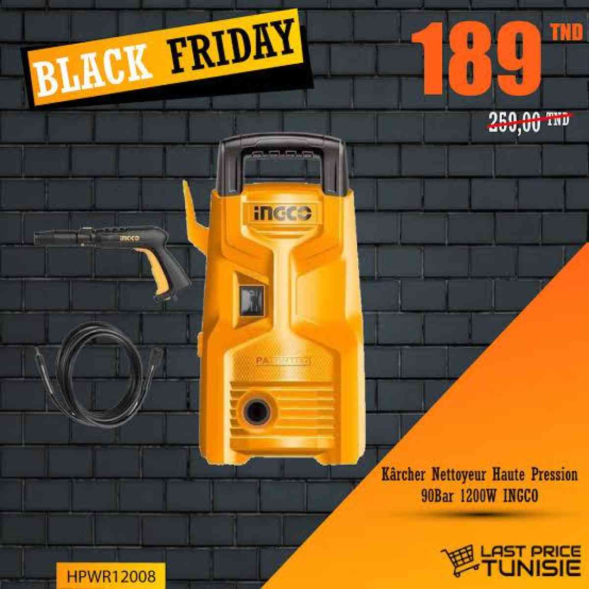 Karcher INGCO 1200w 90 bar - Alger Centre, Alger - Tijelabin