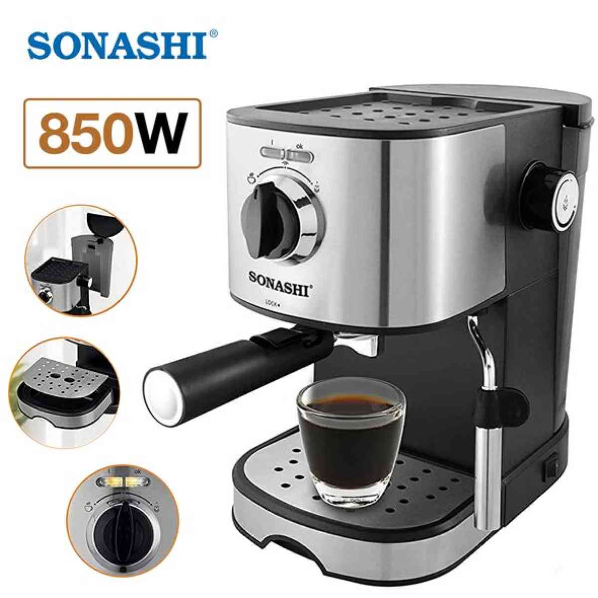 SONASHI Cafetire mini model 15Bars Capacit 1L 850W SCM4963 - Alger Centre, Alger - Tijelabin