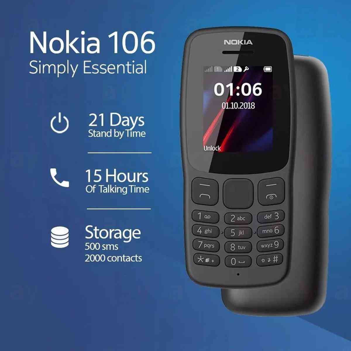 هاتف nokia 106 - Alger Centre, Alger - Tijelabin