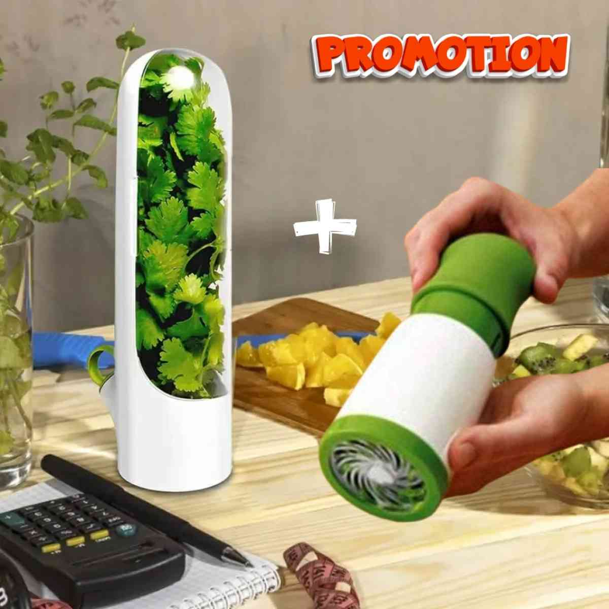 Pack Ramadan 2in1 Capsule de stockage et Moulin  herbes - Alger Centre, Alger - Tijelabin