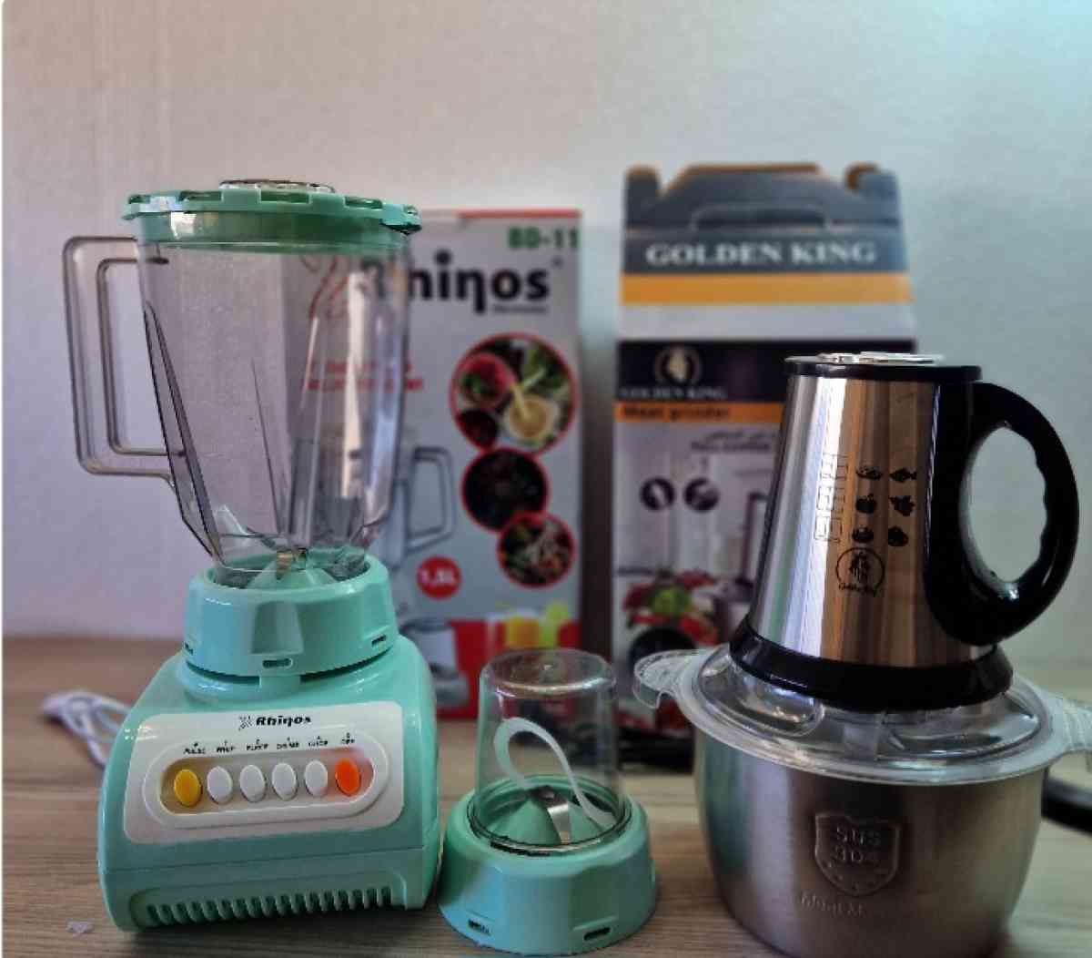 Hachoir inox  blender 2en1