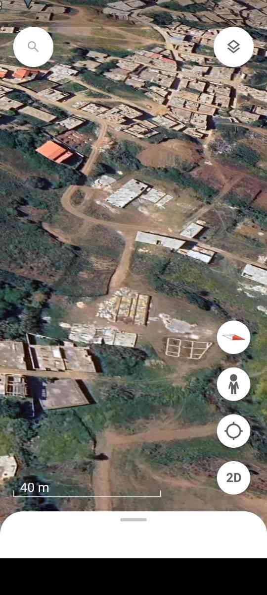 قطعة ارض البناء 200متر حي العمامير بلدية مفتاح