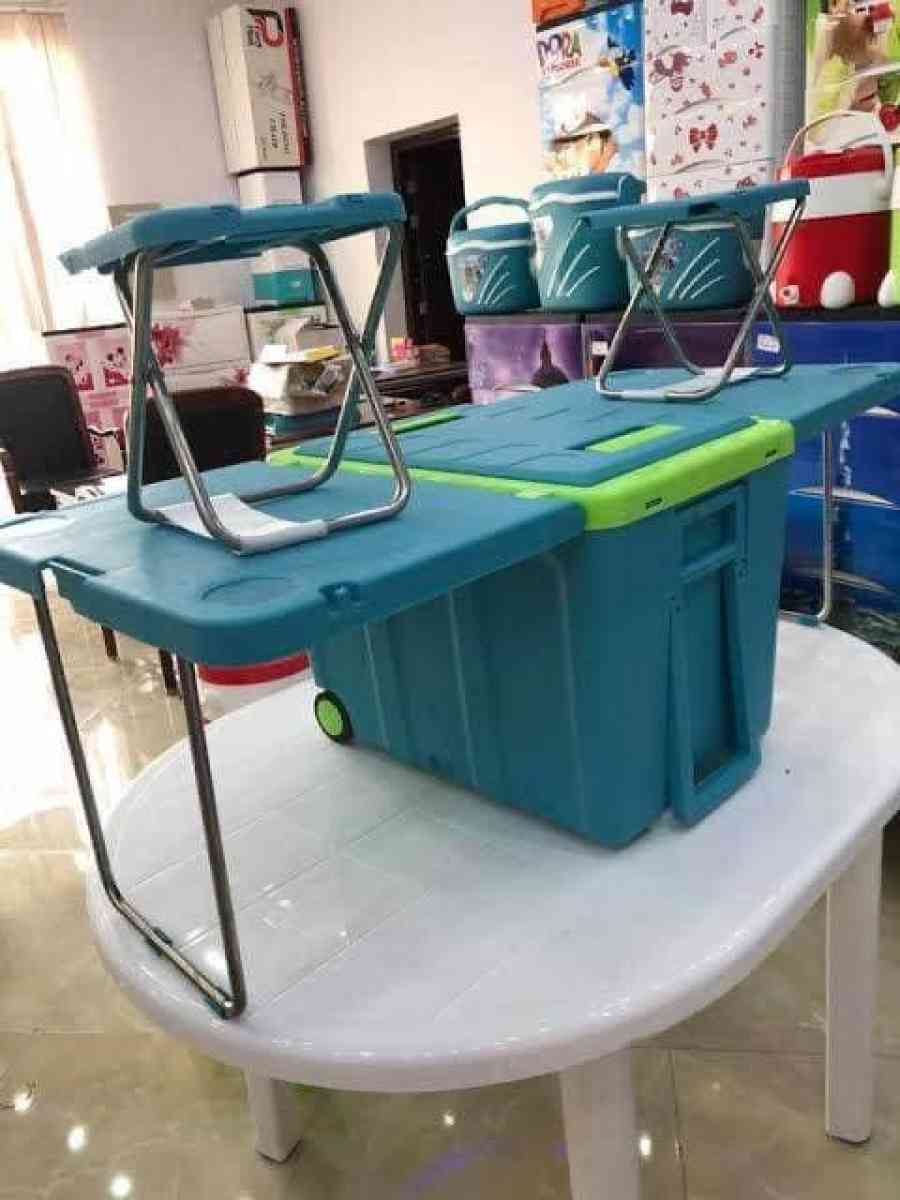 ثلاجة محمولة بطاولة و كراسي كي تبغي تخرج و تخرج معاك ولادك ي - Bouinan, Blida - Tijelabin