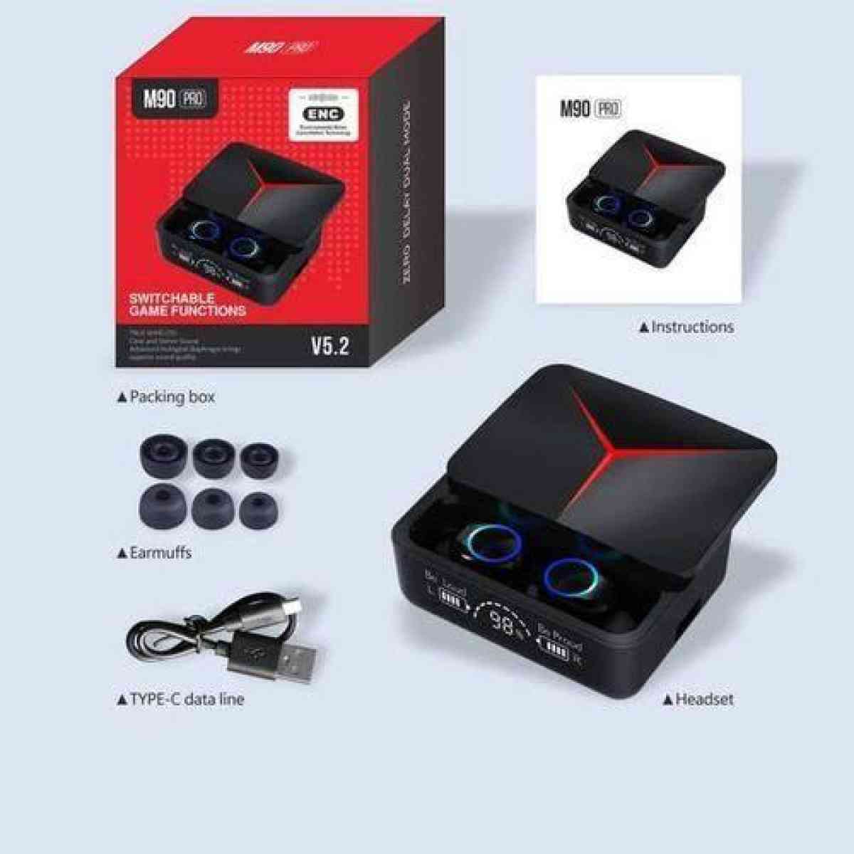 M90 Pro TWS Bluetooth 53 hifi stro - Alger Centre, Alger - Tijelabin