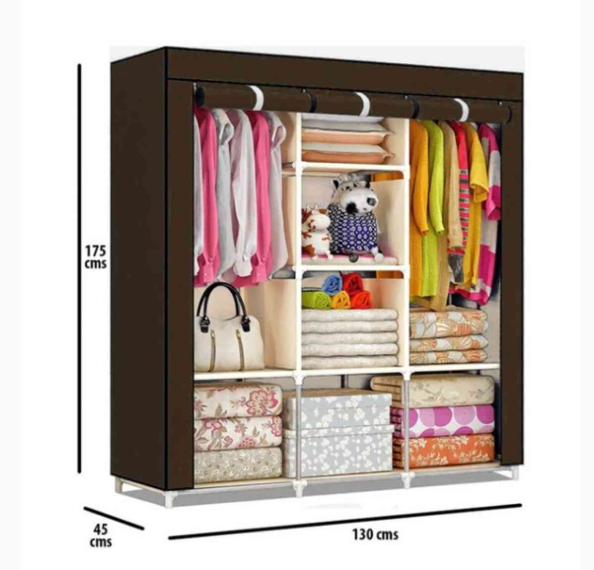 Armoire De Rangement et Penderie 7 tages Porte Cintres Et Ri - Alger Centre, Alger