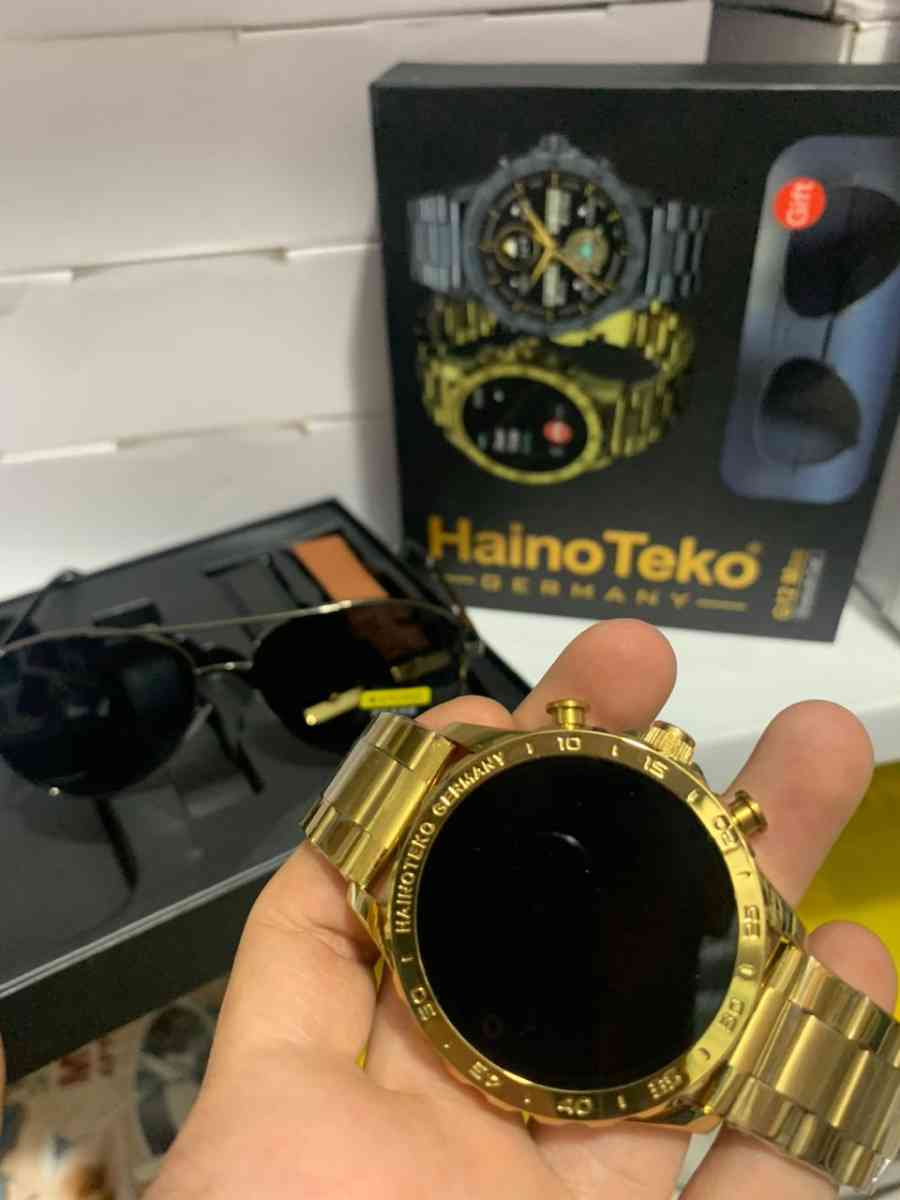 Haino Teko G12 Max Smartwatch avec 2 Bracelets et Lunettes - Alger Centre, Alger - Tijelabin
